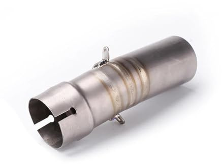 Motorcycle Exhaust Pipe For F800 F700GS F700 GS F800GS 2008-2019 51mm Motorcycle Exhaust Muffler Center Connection Pipe(B)