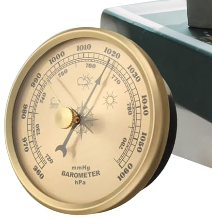 Protoence Outdoor Barometer | Weather Station for Garden,Portable Barometer for Fishing Surfing Hiking Camping Boating Hunting Activities Men Women