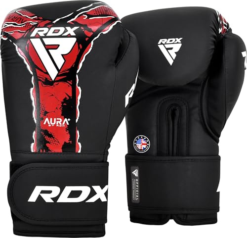 RDX Gants de Boxe New Aura F17- Entraînement, Sparring et Sac de Frappe - Confort, Protection et résistance - Homme & Femme, Adultes et Enfants