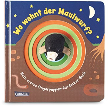 Fingerpuppen-Bücher: Wo wohnt der Maulwurf?: Mein erstes Fingerpuppen-Entdecker-Buch