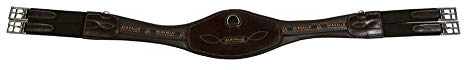 Acavallo Anatomischer Langgurt Kalbsleder + Nylon Größe: 120 Farbe: Brown