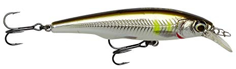 Savage Gear Gravity Twitch SR - Premium Süßwasser Raubfischköder für Angler, Magnetisches Weitwurfsystem, Darten und Kicken Action für Barsch, Hecht, Forelle, Barsch, Rapfen & Lachs Ayu Chrome 6.7 cm