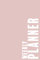 Weekly Planner: Modern Bold: Blush