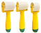 3 Piezas Rodillo Presionador, Goma Rodillo de Tinta, Rodillos, para Herramientas de Decoración de Costuras de Papel Pintado