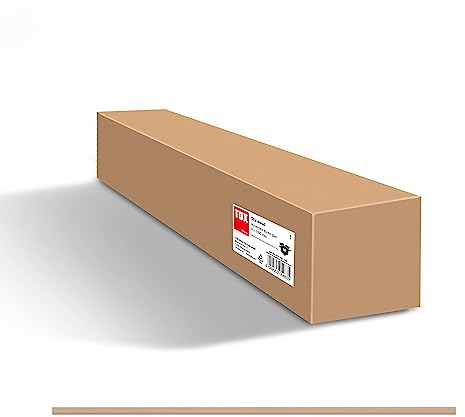 TOX Rundstäbe Stix Wood aus massivem Buchenholz mit hoher Robustheit und Elastizität, glatte Oberfläche, ideal für Heim- und Handwerker oder Holzarbeiten, 8x1000 mm, 10 Stück, 015100108
