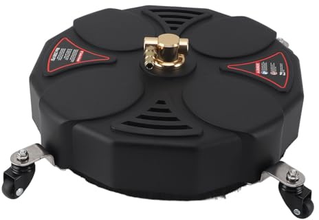 Lavadora de Alta Presión, Accesorio Limpiador de Superficies de Lavadora a Presión de 13 Pulgadas de Acero Inoxidable de 2500PSI para Diferentes Necesidades de Limpieza