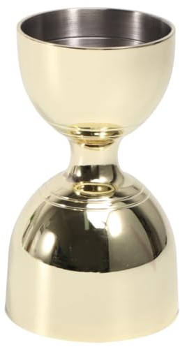 Cabilock Robusto Ed Elegante Bicchiere Da Vino in Acciaio Inox Misurino Strumento Da Tazza Da Oncia Per Bar Casa