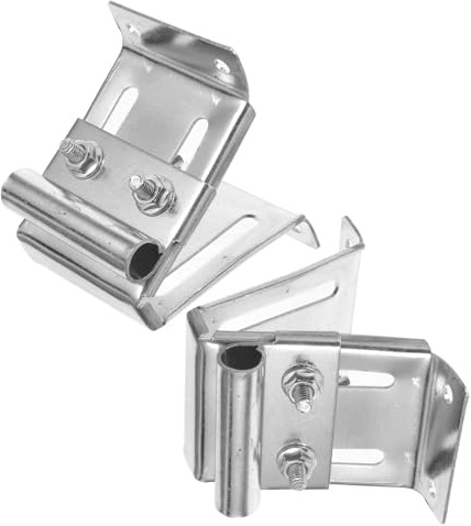 IWOWHERO 2piezas Soporte De Puerta De Garaje Ajustable Rodillo Para Reparación y Reemplazo De Accesorios De Puerta De Garaje