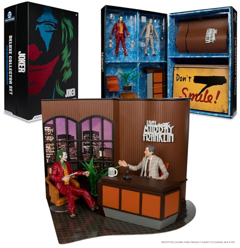 McFarlane Toys - DC Multiverse Joker Movie (Limited Edition Deluxe Collector Set - Live with Murray Franklin)