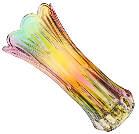 GRIRIW Jarrón De Cristal Grande Jarrón De Vidrio para Centro De Mesa Decorativo para Decoración De Flores El Hogar