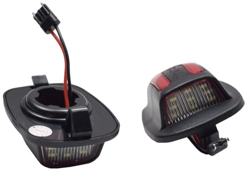 Yoegerery 2 PZ LED Licenza Numero Targa Luce Per Nissan Xterra Roniz WD22 99-200412V Luci Targa per Nissan Frontier Navara NP300 D22 98-2004
