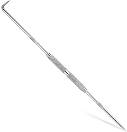 YiNLuax Steel Tipped Double Ended Scriber for Metalworking Welding Glass Ceramics Marking Precisions Heat Treated Steel