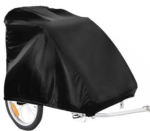 Housse de Protection Extérieure pour Vélo - Protection de Remorque Résistante à la Neige,Bâche Antipoussière pour Camping Voyage Trike Scooter Garage | Abri Transport Motorcycle et Trailer