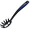 Tasty Everyday Spaghetti Spoon with Hole Portioner, Spaghetti Serving Spoon with Soft-Touch Handle, Measurements for Cooking & Serving Spaghetti, Dimensions: 32x7x4.5cm Colour: Dark Blue, Black, Grey