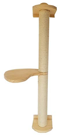 Katzen-Klettergerüst, Katzen-Klettergerüst, Spielzeug, Katzenkratzbaum, Katzenbaum, Wandmontage, 91,9 cm hoher Katzen-Kletterbaum