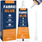 120 ml Fabric Glue for Clothes, Material Glue for Fabric, Textile Glue, Strong Fabric Glue for Crafts, Upholstery, Material, Textile and Felt