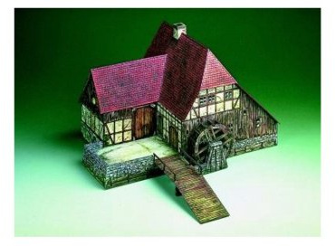 Aue-Verlag 19 x 20 x 11 cm Wassermühlen-Modellbausatz