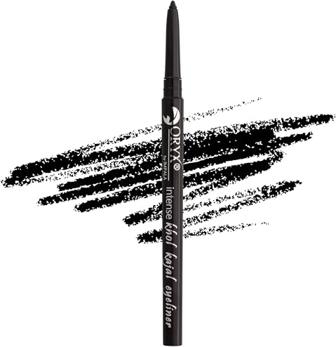 IMPALA | Oryx Khol Kajal Eye Pencil Charcoal 04 | Waterproof Eyeliner | Precise Finish Eye Liner | Creamy and Easy to Apply | Intense, Long-Lasting, and Water-Resistant Color
