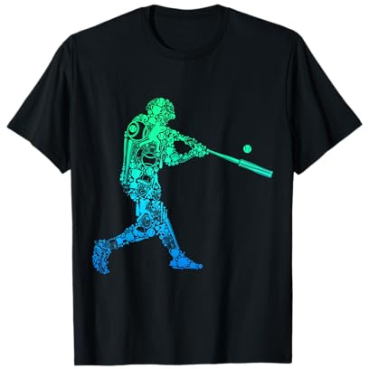 Baseball Baseballspieler Jungen Kinder Männer T-Shirt