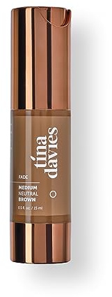 Tina Davies FADE Pigments pour sourcils, brun neutre moyen 15 ml