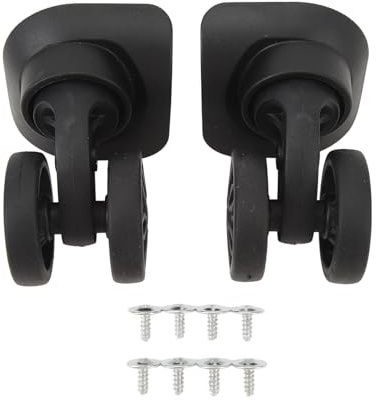 2pcs Suitcase Replacement Wheels, Replacement Wheel for Repairing, Easy To Install Universal Suitcase Caster, Suitcase Spare Wheels
