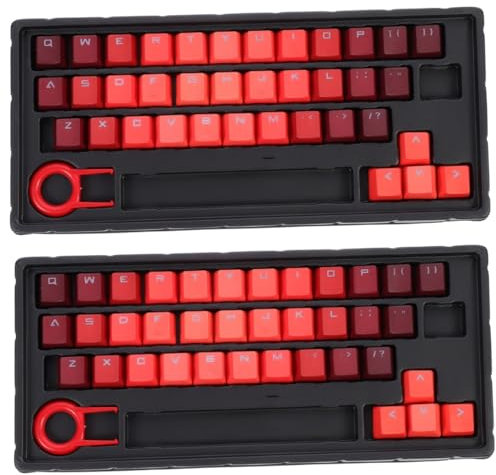 OSALADI 2sätze Tasten Pbt-keycap Für Mechanische Tastaturen Hochwertige Tastenkappen Mit Einzigartigem Design Für Gamer Und Pc-enthusiasten Pbt Keycap Kit Teiliges Für Mechanische