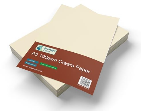 Prestige A5 Cream 100gsm Paper x 500 Sheets per Pack