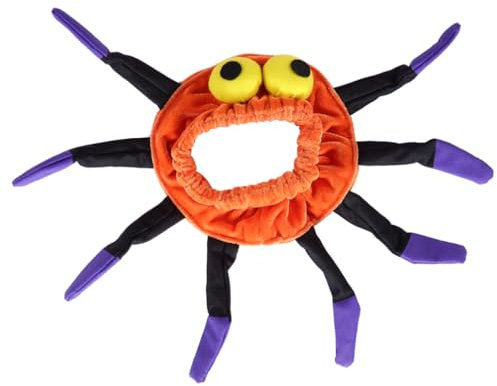 Supvox Halloween Katzenhalsband Mit Spinnen-Design Verstellbares Langlebiges Haustier- Für Und Hunde Für Halloween-feiern Und Festliche Anlässe