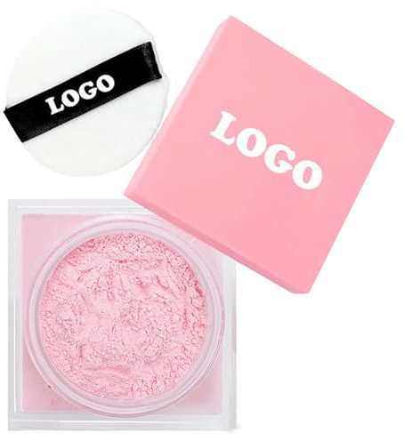Poudre fixatrice de maquillage, poudre libre fixante-Fond de teint en poudre de finition haute définition, contrôle de l'huile - Poudre de maquillage pour la performance Diffusion en direct des date