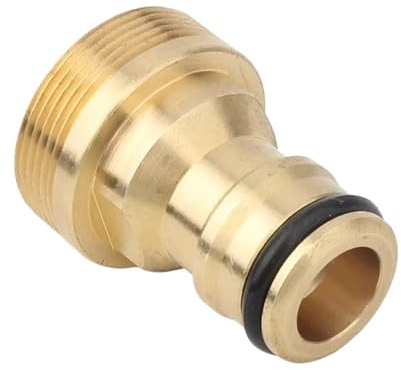 Conector rápido Universal de 23 mm, conector for grifo de baño y cocina de latón puro, adaptadores de conexión de agua for manguera de jardín