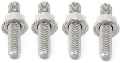 Lot de 4 Goujons et écrous d'échappement for Harley Big Twin 84-16 Sportster XL 1200 883 86-17