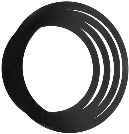 MAGICLULU Juego de 4 Correas Elásticas Negras para Batería Sordina de Casera en Película Poliácida, Accesorios para Práctica Sencilla y Amortiguación de Sonido en Tambores