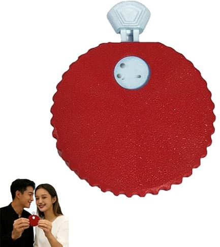 Ruota Del Flirt Per Coppie, Ruota Della Fortuna Stampata In 3d Per Serate Romantiche, Ruota Leggera Con 6 Modalità Divertenti, Regalo Romantico Per Coppie,Red