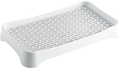 Caja de inodoro de conejo, bandeja de inodoro de conejo sólida, bandeja plana de inodoro de conejo | Bandeja de higiene de mascotas pequeñas para conejos, cobayas, hámsteres, hurones, chinchilla