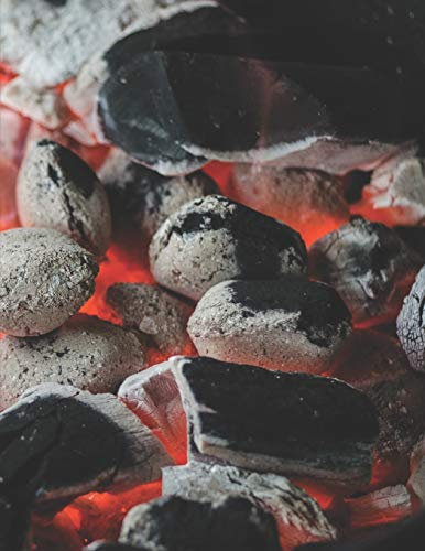 Mein Grillbuch: ♦ deine eigenen Grillrezepte auf einen Blick ♦ Vorausgefülltes Grillprotokoll für deine eigenen Rezepte und Fleisch-Kreationen ♦ ... ♦ A4+ Format ♦ Motiv: Holzkohle