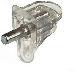 Direct Bazaar Häfele Shelf Support, for Wooden and Glass Shelves and for Ø 3 mm Holes