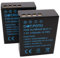 2 x Dot.Foto BLH-1 Premium 7.4v / 1720mAh Fully Decoded Rechargeable Battery for Olympus OM-D E-M1 Mark II, E-M1 Mark III, E-M1X