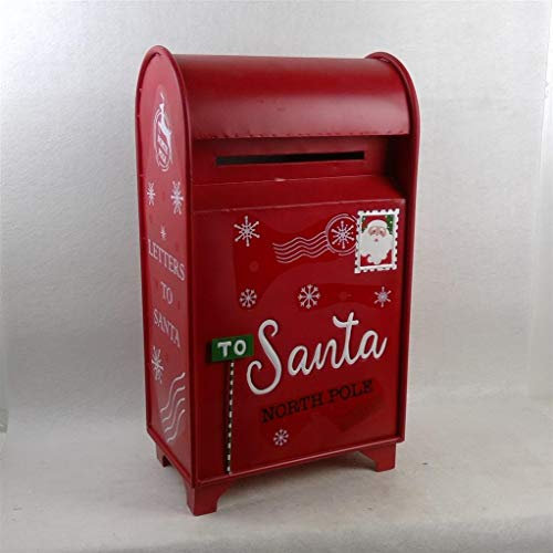 Varzi Addobbo - Buzón de correos para Papá Noel, 61,5 cm