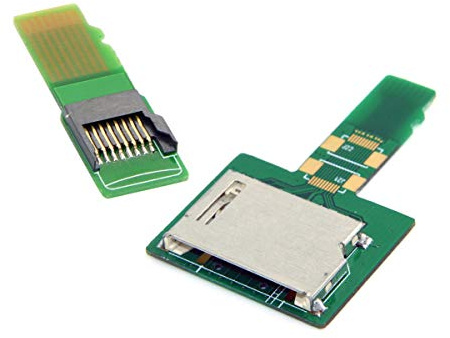 xiwai 1Set SD TF Card Socket Femmina a Micro-SD TF Maschio Scheda di Memoria Kit Estensione Adattatore Strumenti di Test Extender