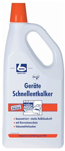5x Dr. Becher Geräte Schnellentkalker, 2 Liter - Dr. Becher Geräte Schnellentkalker, 2 Liter | Flasche (2000 ml)