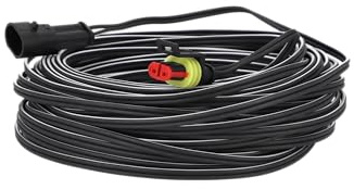 Timbera 20m Câble Basse Tension pour FLYMO 1200R; EasiLife 200 350 500 800; EasiLife GO – Robot Tondeuse câble de Connexion pour Alimentation électrique & Station de Charge – 20 mètres