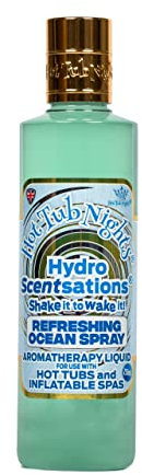 Hot Tub Nights Hydro Scentsations Aromatherapy Liquid (Refreshing Ocean Spray 1 x 250ml)