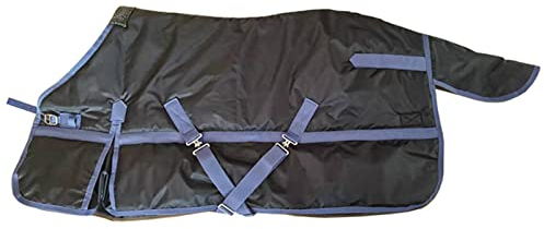 HARICSET Abschwitzdecke Pferd Weidedecke Winterdecke Pferd Wasserdicht Weich Bequem und Warm Langlebig Bordeaux(Size:90cm(35in))