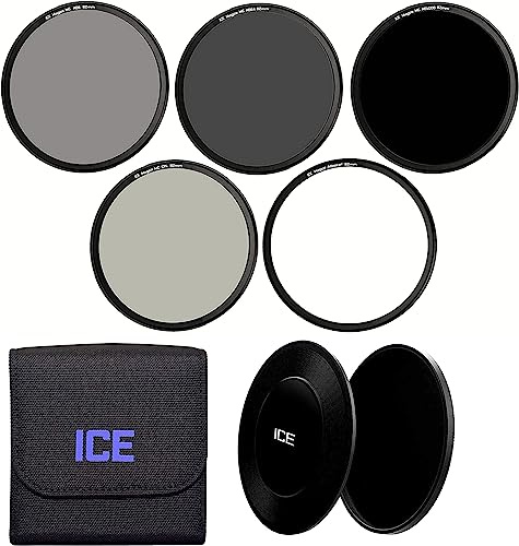 ICE Magco 82mm ND Stack Cap Set Slim Filter CPL ND8 ND64 ND1000 Magnetic MC Optical Glass Incl Adapter
