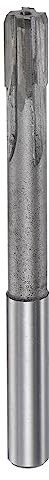 sourcing map Spannen Reibahle 9.1mm H7 Hartmetall Spitze Gerade Flöten Rund Schaft Drehmaschine Fräser