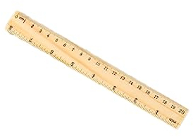 OSALADI Holzlineal Messwerkzeug Gerades Lineal 30 Stück 20cm Einseitig Doppelmaßstab Robust Langlebig Trainingshilfe für Schule Büro Zuhause