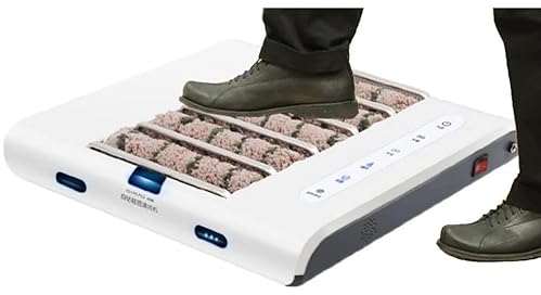 Máquina de limpieza de suelas completamente automática, cepillo para zapatos de entrada recargable de 260 rpm, pulidor de zapatos por inducción automático, limpiador de zapatos sin limpieza