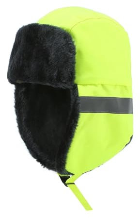 YUECIBAI Fliegermützen Herren Hut Trapper Warmer Bomber Hut Wind Dichte Jagd Kappe Radfahren Laufen Nacht-Out 2