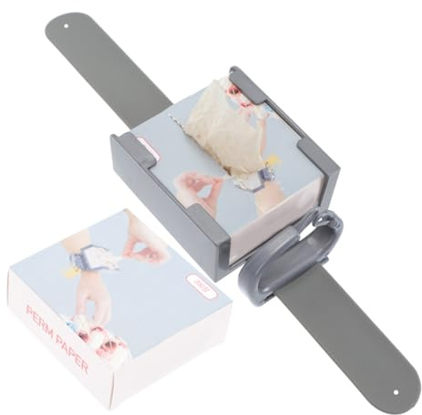 VICASKY Papier Permanent Résistant La Chaleur 7x6.2x3.8cm Pour Salon Coiffure Accessoire Pratique Pour Boucler Cheveux Professionnel En Plastique Souple