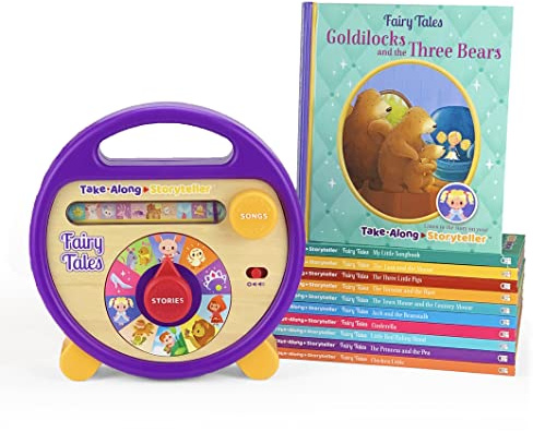 Fairy Tales Take Along Storyteller: Interactive Electronic Music Player/Reader with 11 follow-along books (Children's Interactive Story and Song Carry Along Player With Books)
